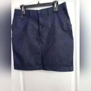 Denim Mini skirt, Banana Republic, size 12